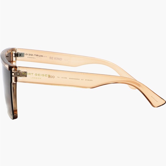 Kurt Geiger Tan Gradient Sunglasses - Picture 3 of 7